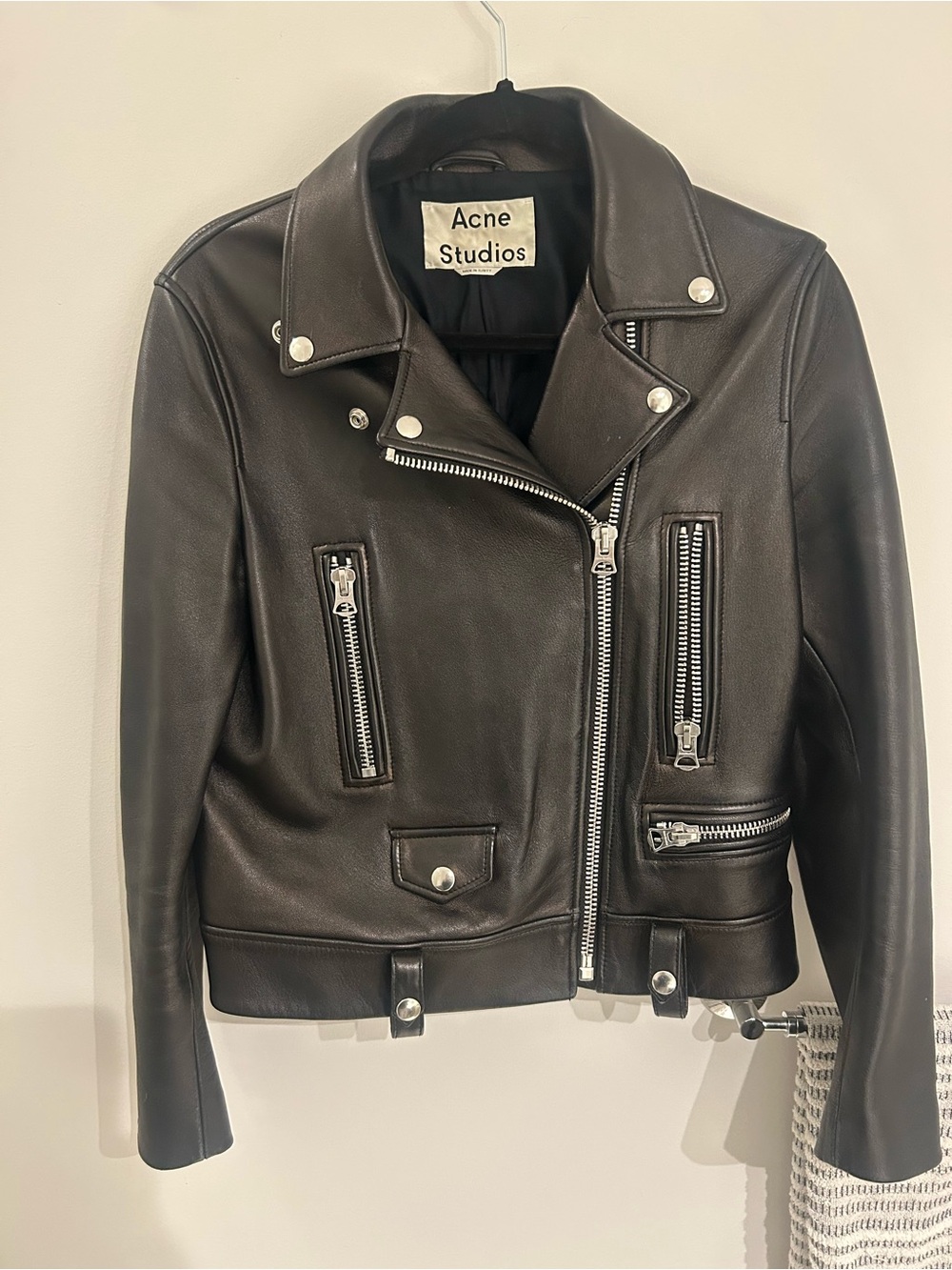 Acne Studios Leather Jacket - size 38